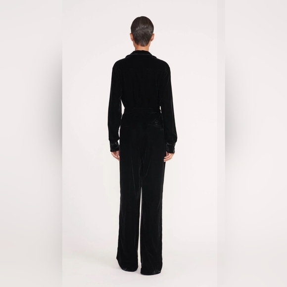 Staud ELIJAH JUMPSUIT BLACK - Picture 2 of 9